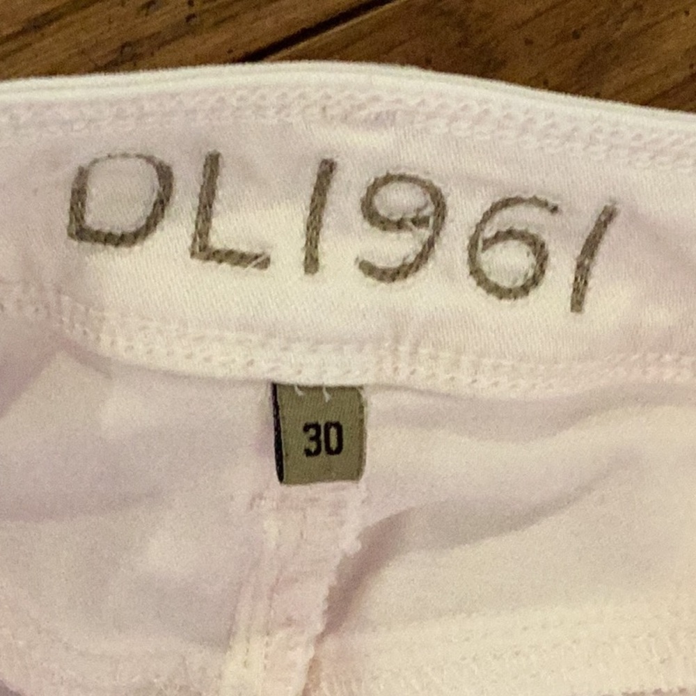DL1961 pale pink, Angel mid-rise skinny ankle jeans with stretch, women’s sz 30 - Picture 10 of 16